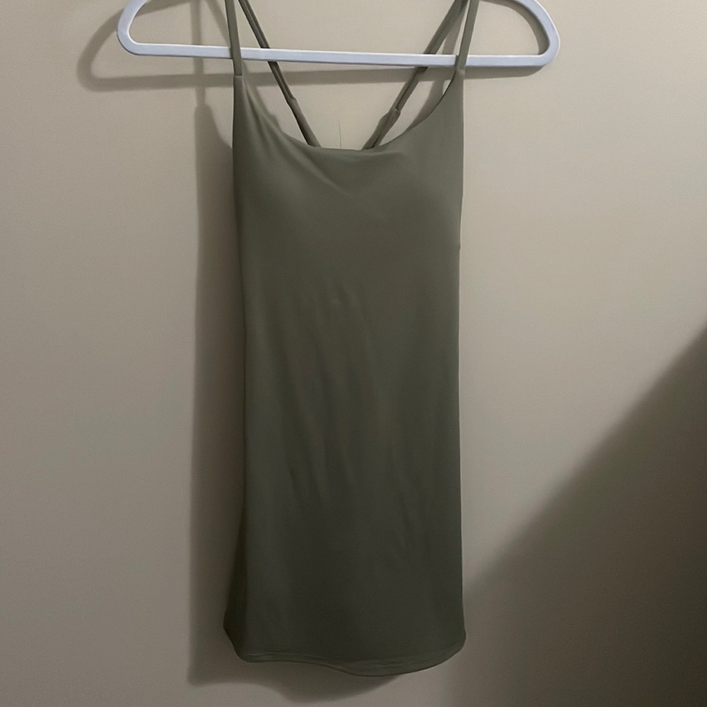 Olive Green Halara Athletic Dress